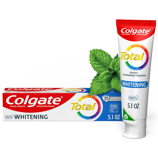 Colgate Total® Whitening Toothpaste – 24HR Bacterial Shield