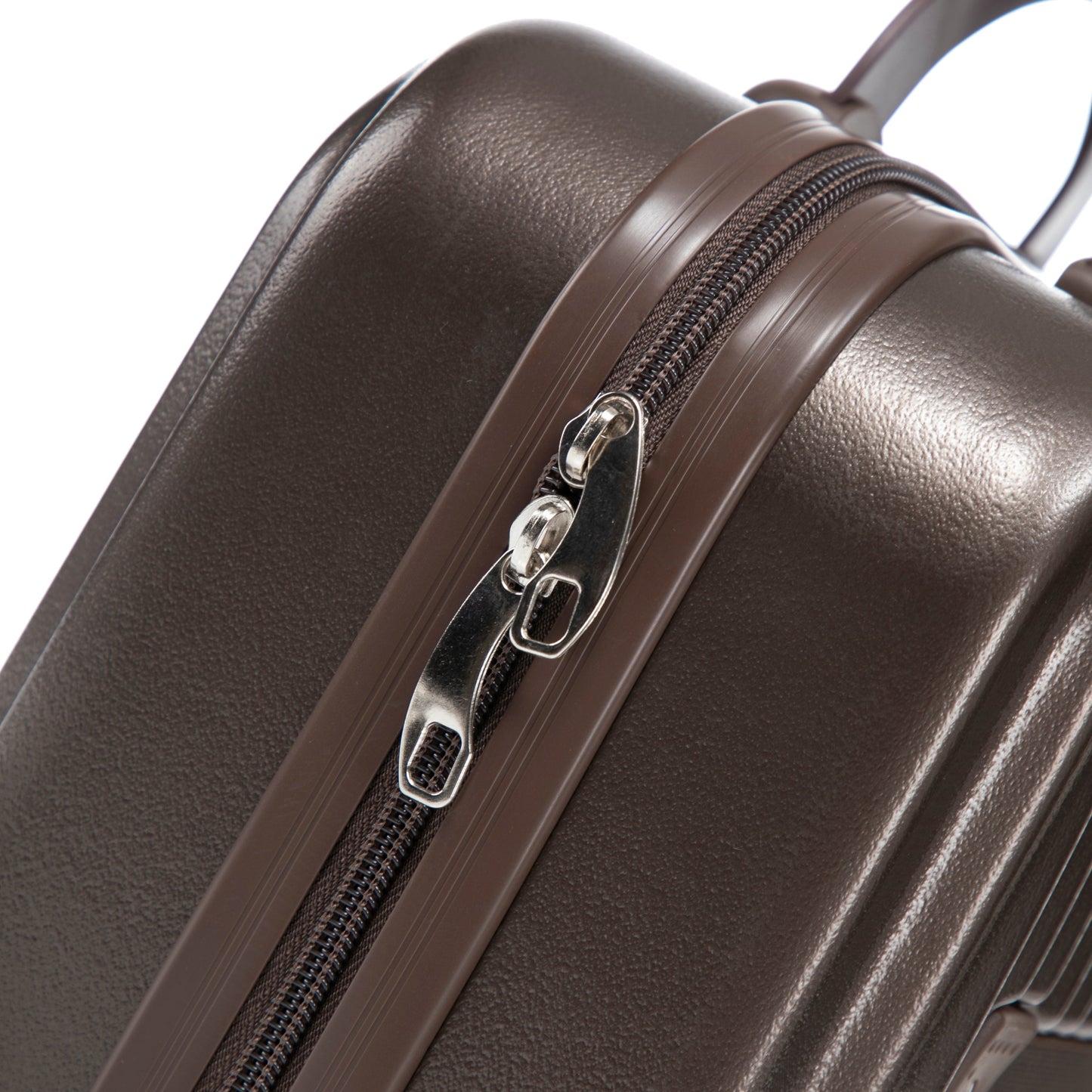 14' & 20' ABS Spinner Wheel Luggage Set with Cosmetic Case