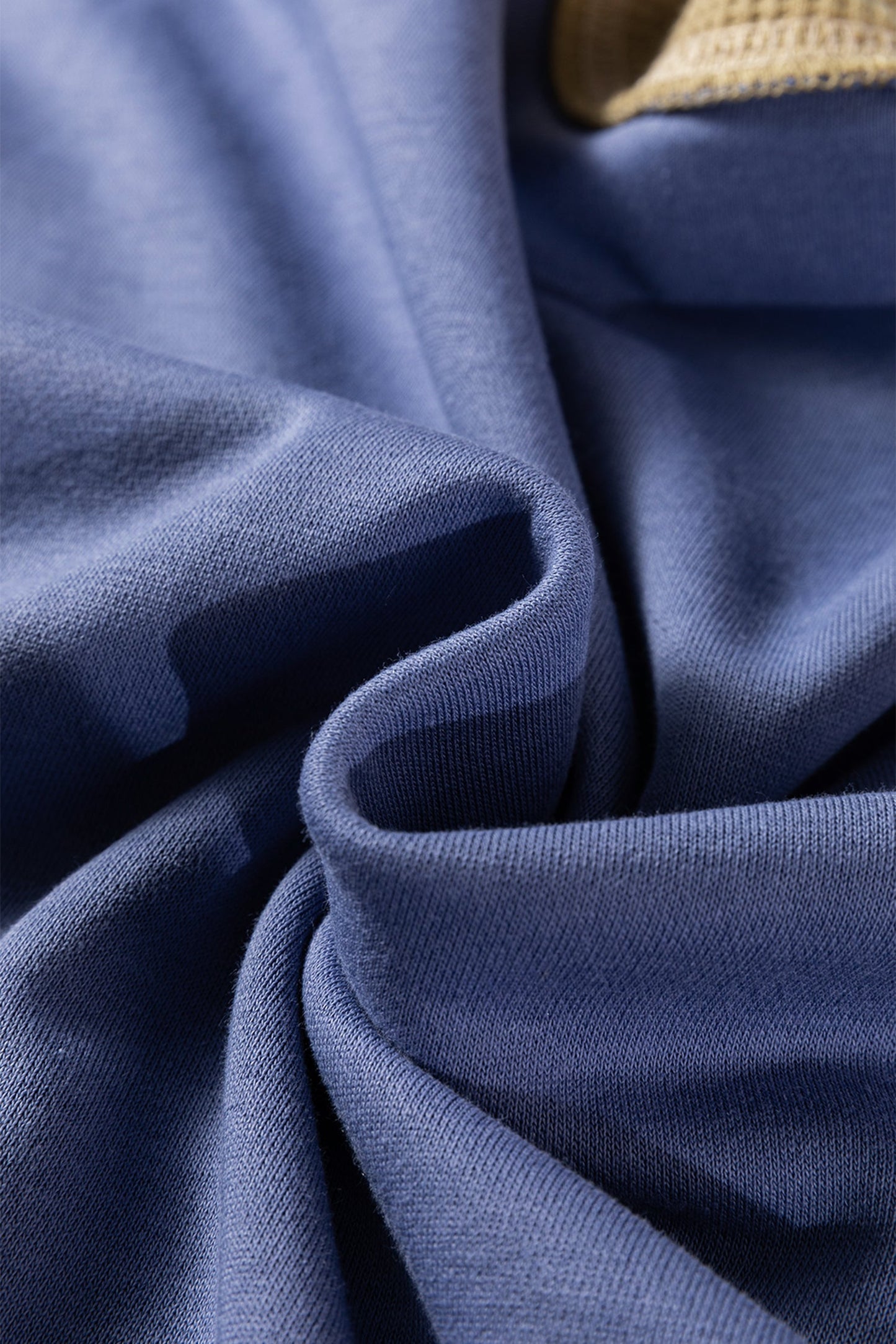 Alaina Waffle Patchwork Oversize Sweatshirt