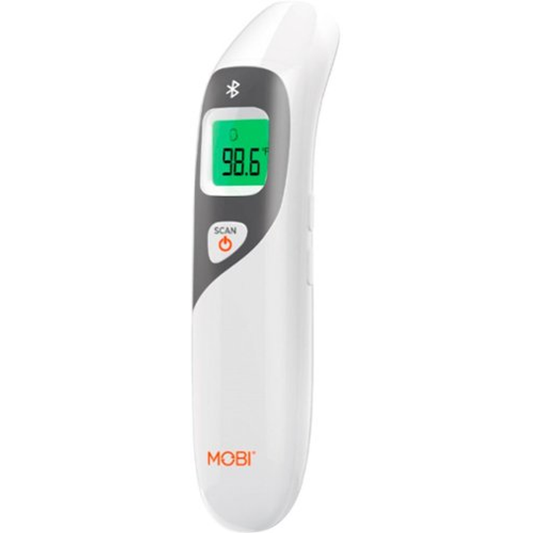 Mobi Smart DualScan Color LCD Ear & Forehead Bluetooth Thermometer