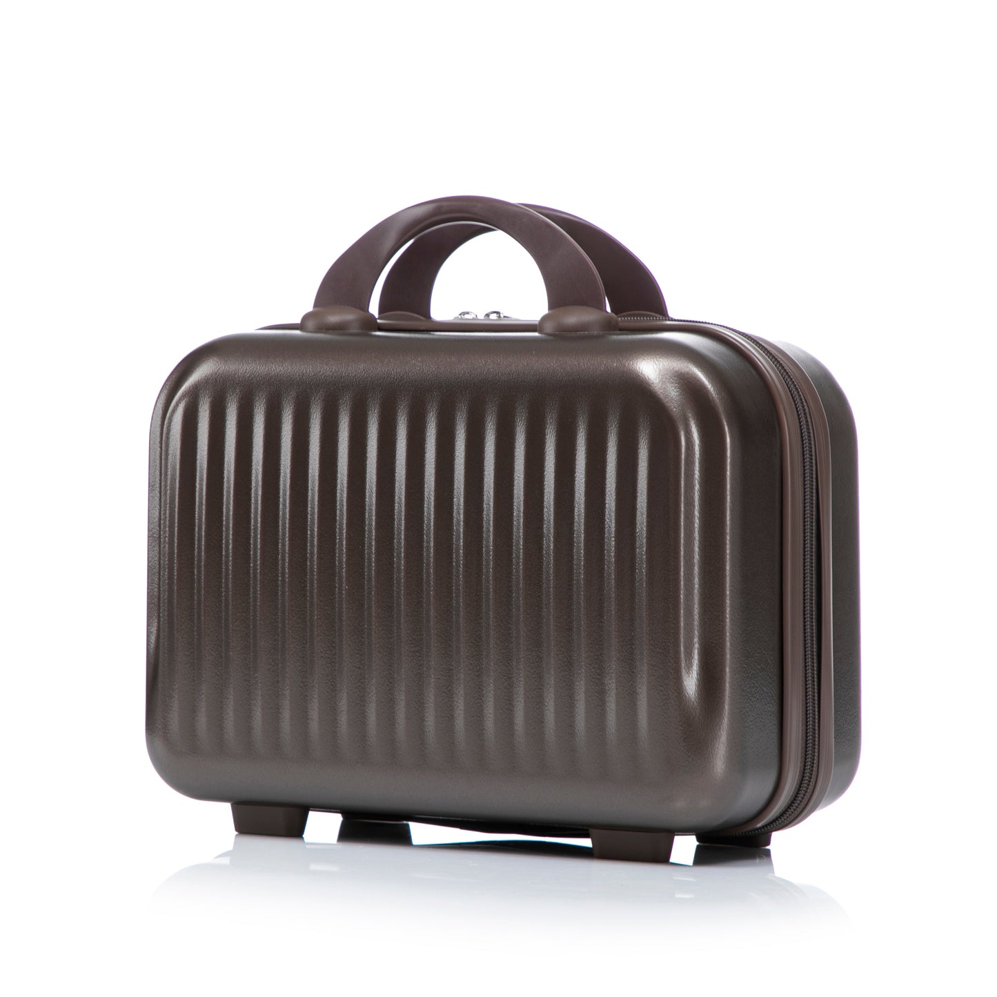 14' & 20' ABS Spinner Wheel Luggage Set with Cosmetic Case