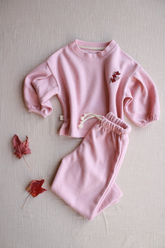 Blush Blossom Lounge Set