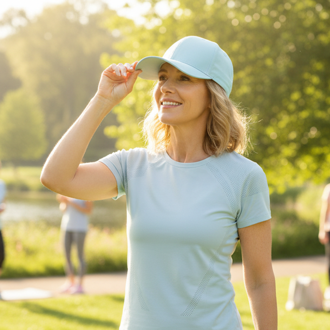 POWERCAP ICE Baseball Hat – Instant Cooling with Reusable Ice Packs UPF 50 Protection