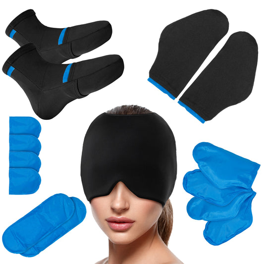 Rise Up and Recover - Chemo Cold Therapy Kit - Chemotherapy Comfort Care Package for Women and Men