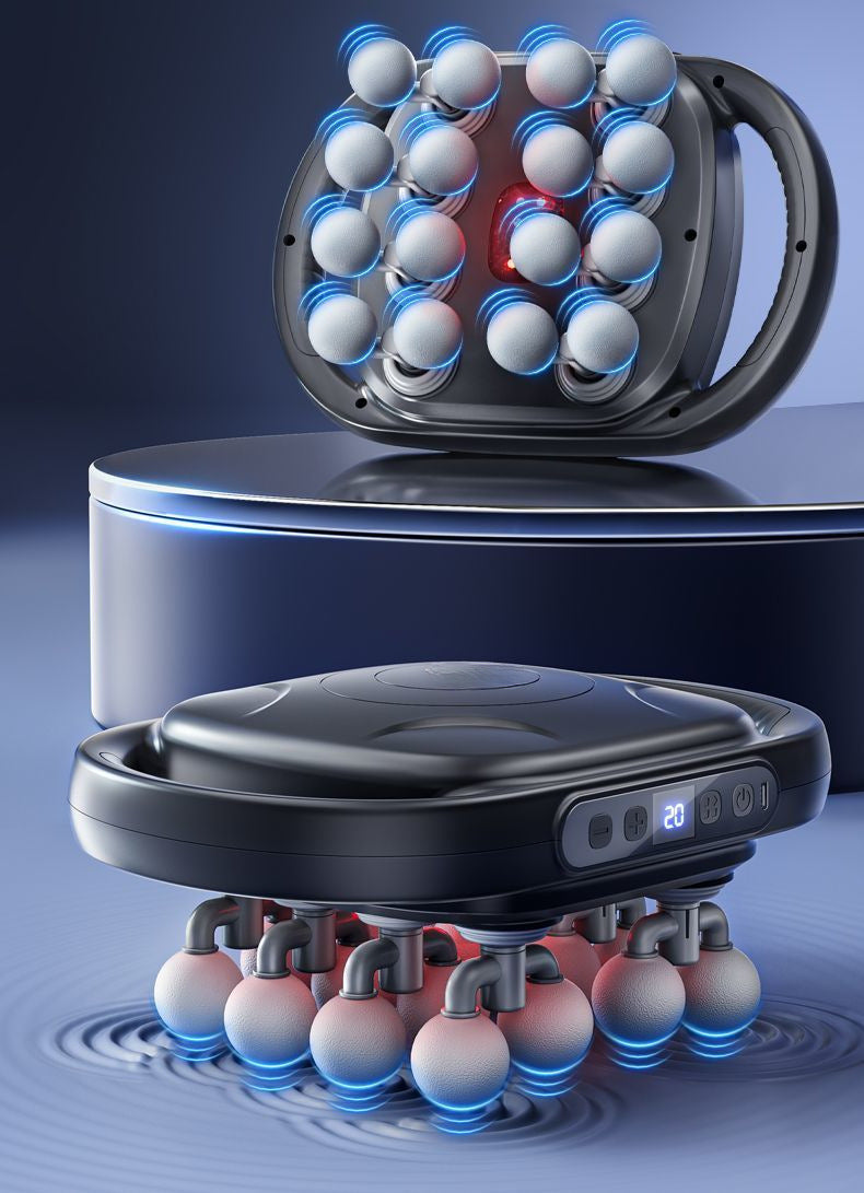 16-Head Muscle Massage Gun Deep Tissue Percussion Massager for Muscle Relaxation & Recovery