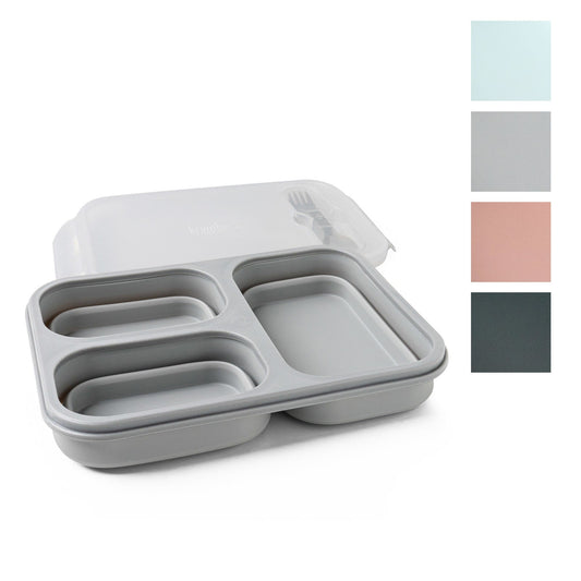 Krumbs Kitchen Collapsible Silicone Meal Prep Container